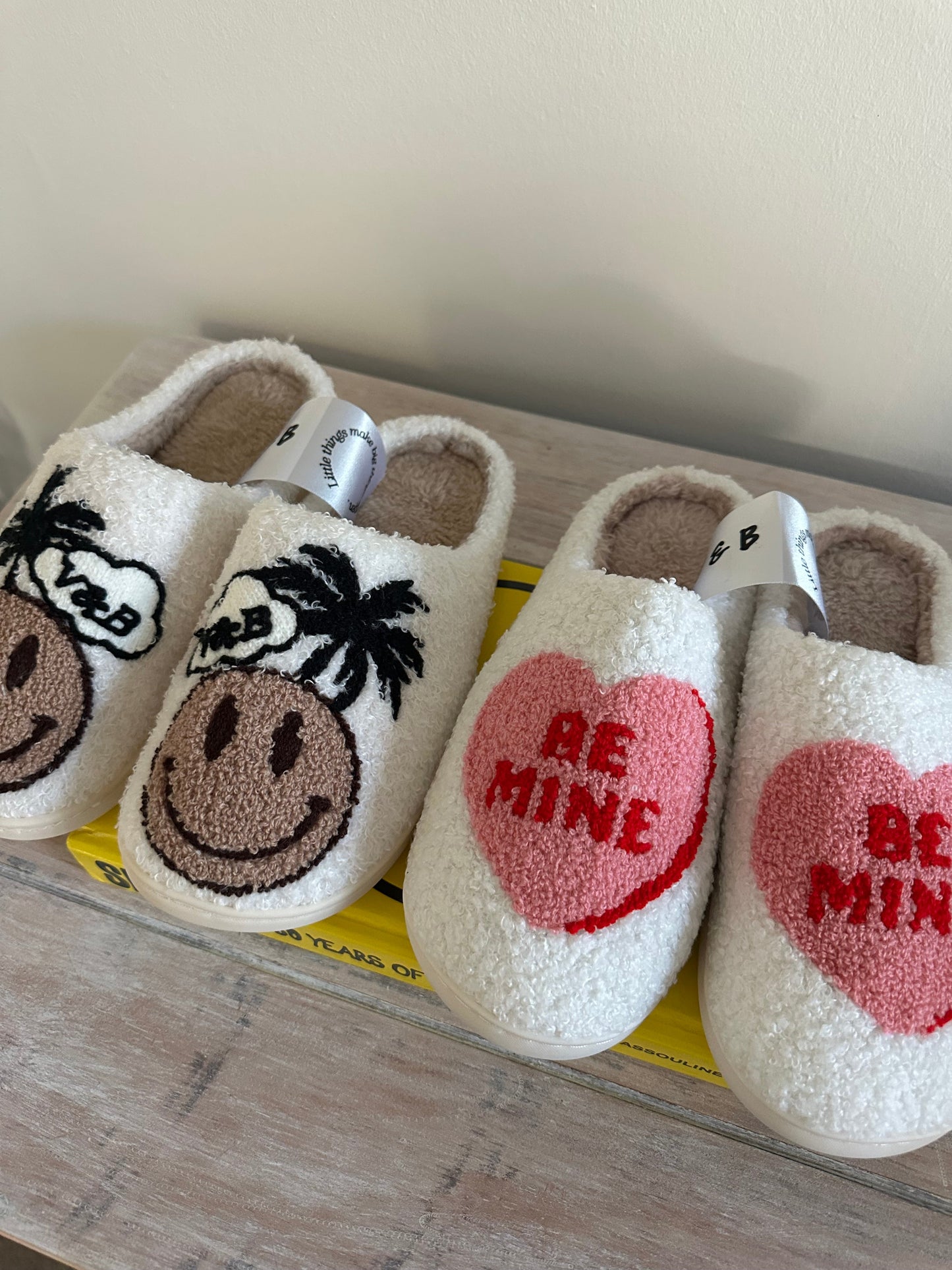Be Mine Heart Slippers