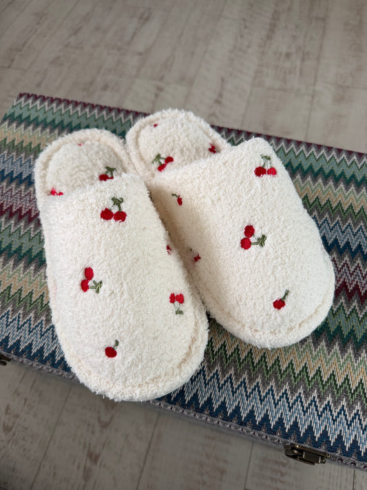 Mini cherry Slippers
