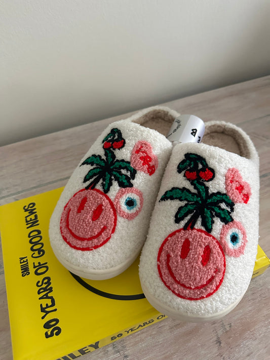 Pink Paradise Slippers