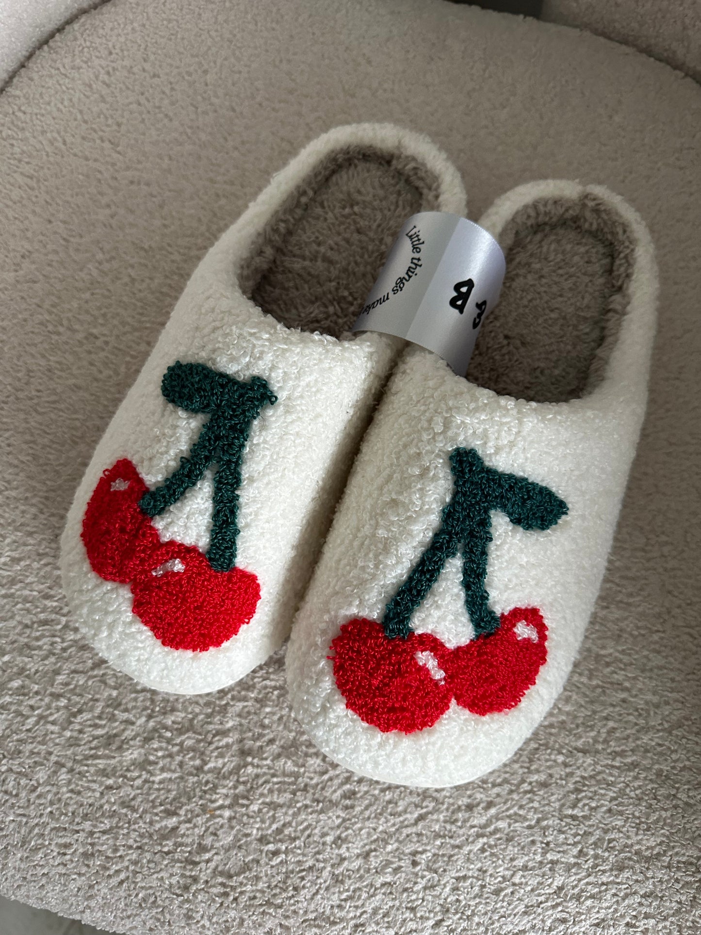 Cherry Slippers