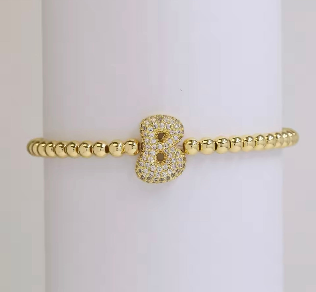 Jumbo Initial Bracelet