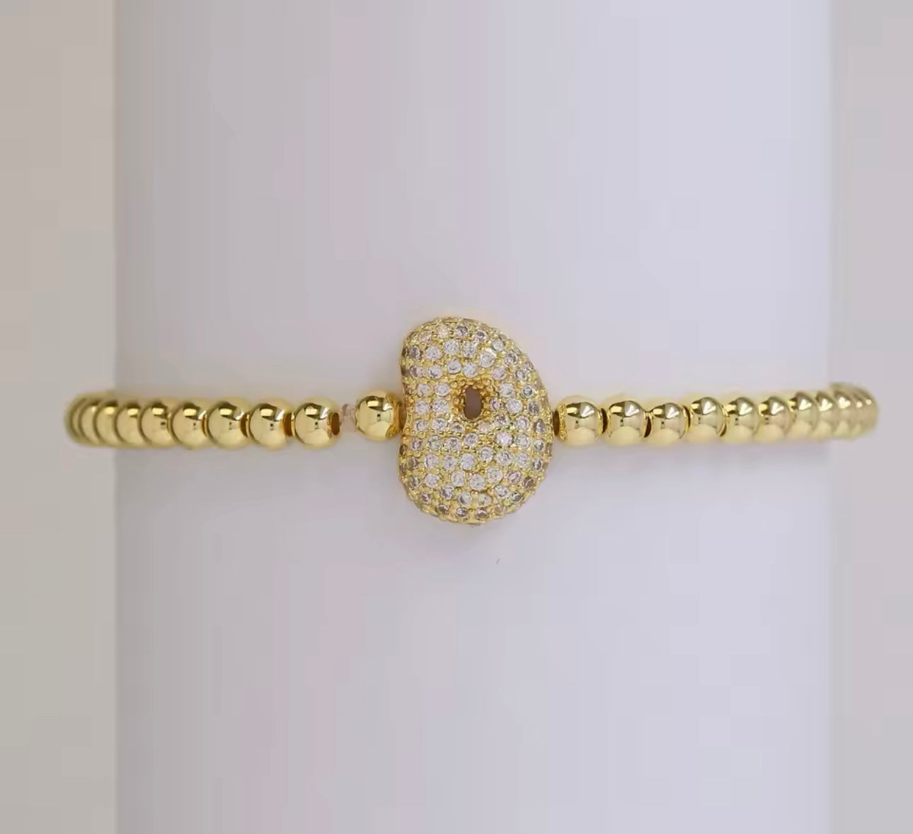 Jumbo Initial Bracelet