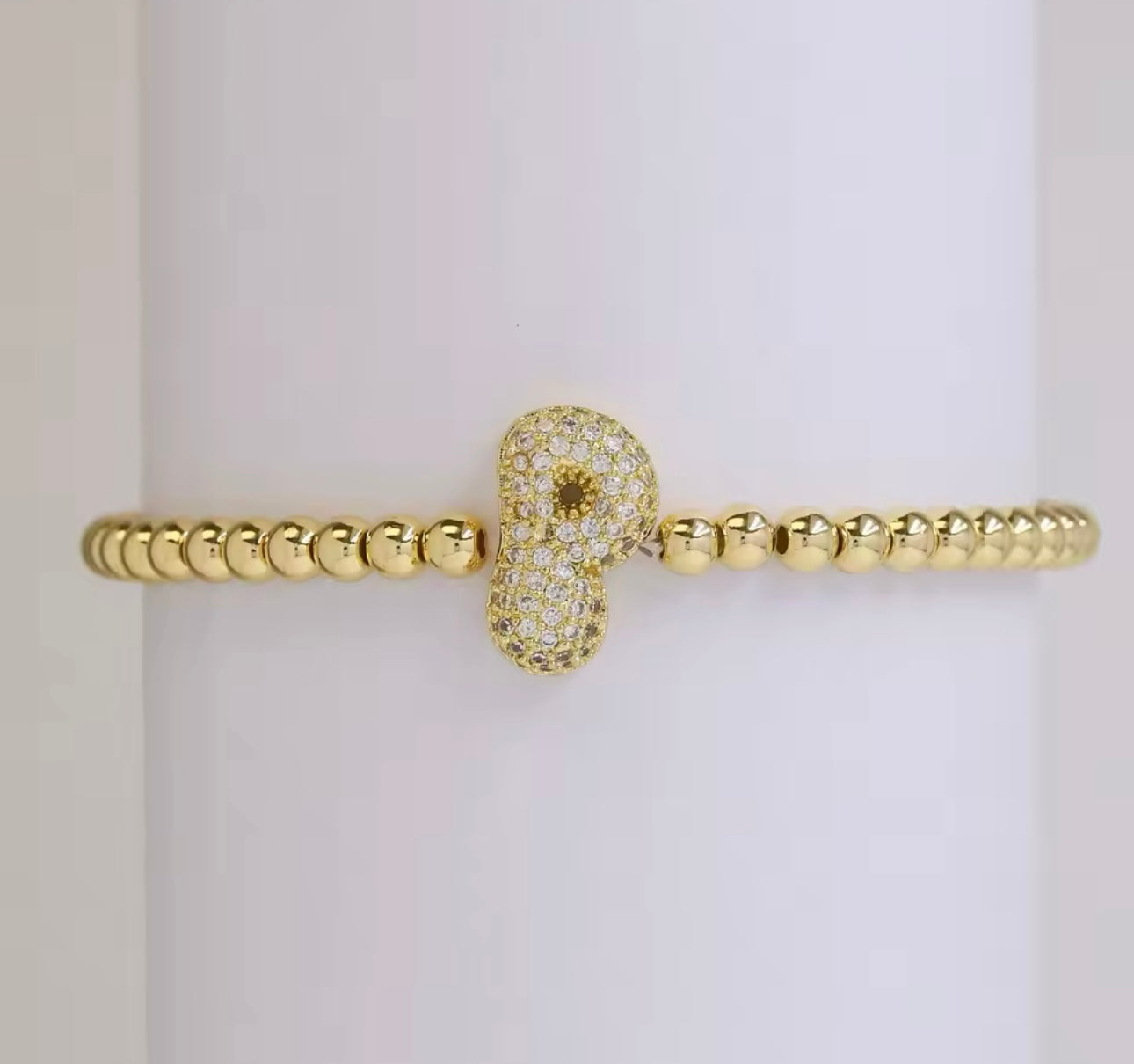 Jumbo Initial Bracelet