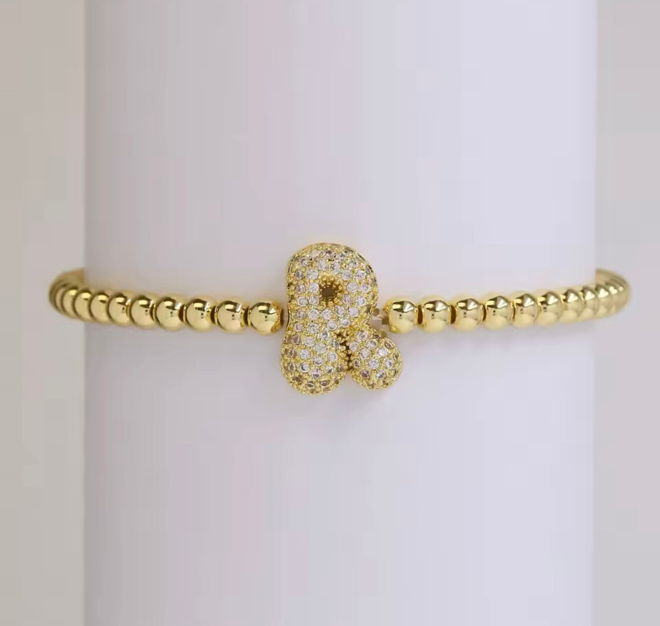 Jumbo Initial Bracelet