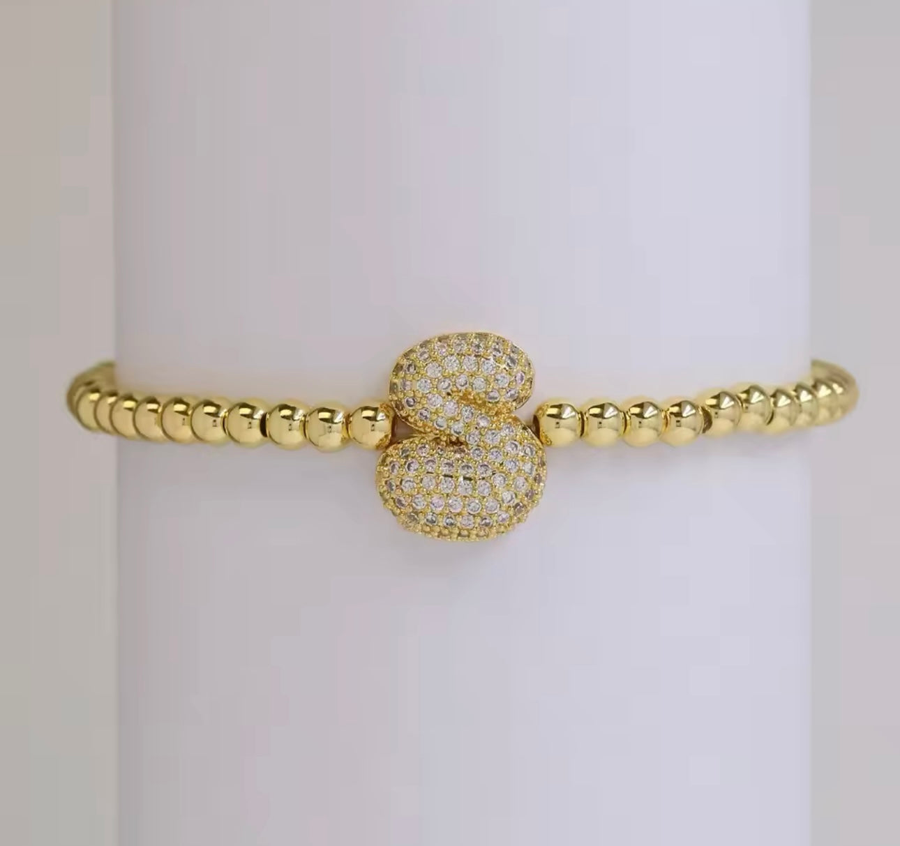 Jumbo Initial Bracelet