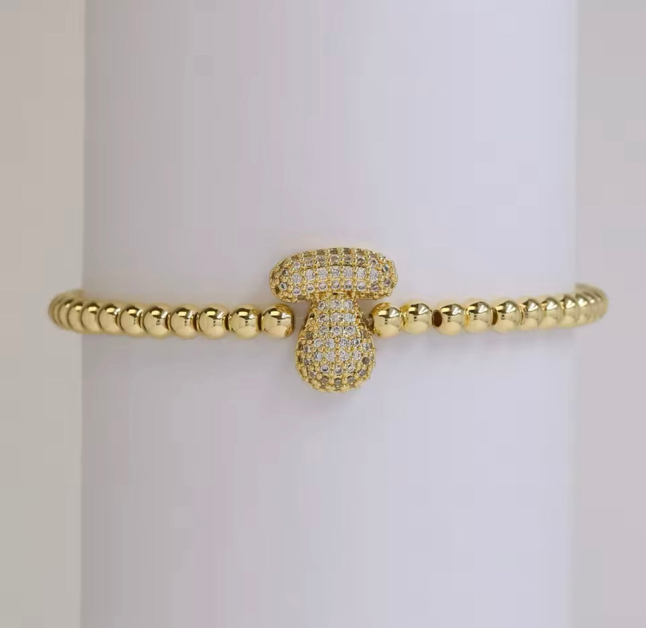 Jumbo Initial Bracelet