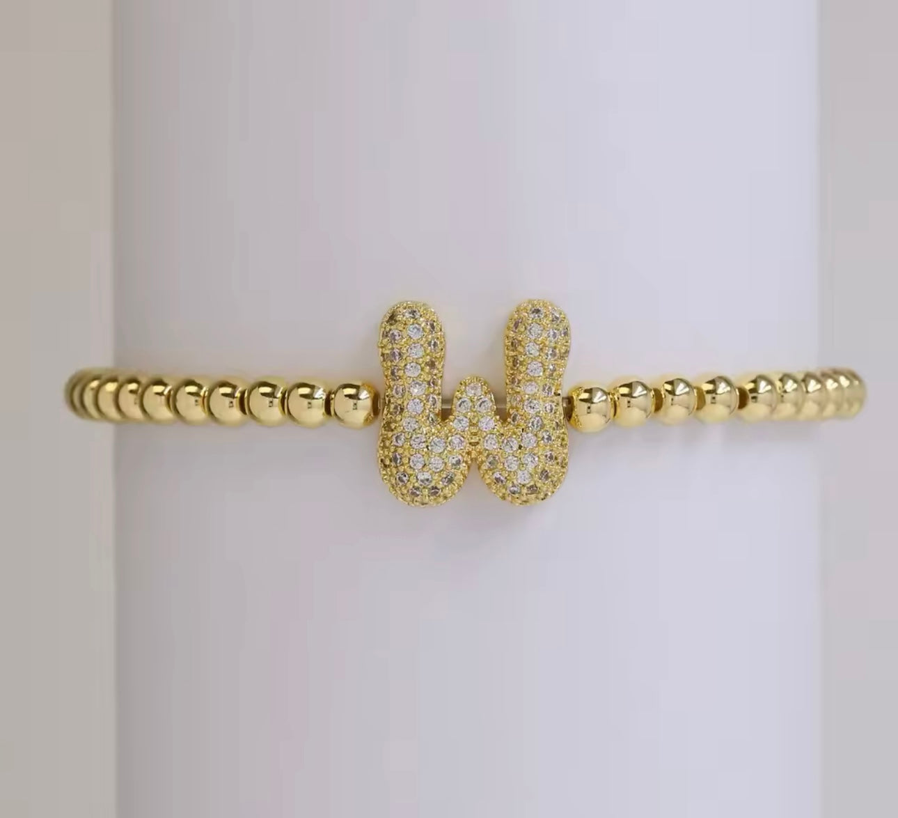 Jumbo Initial Bracelet