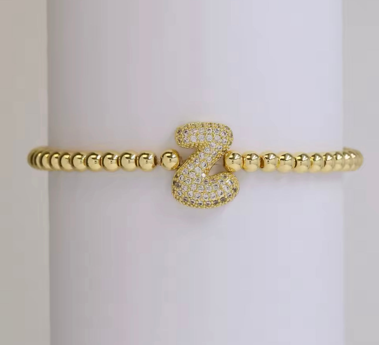 Jumbo Initial Bracelet