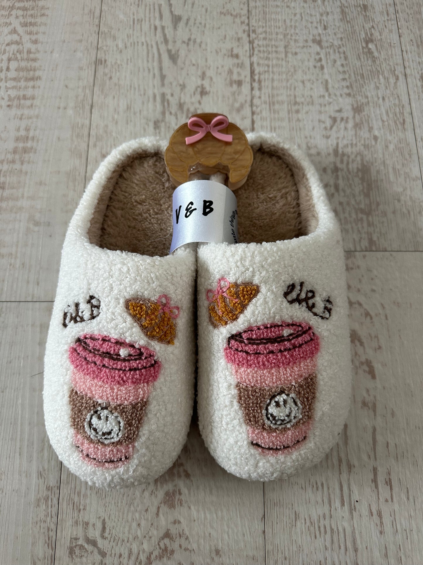 Croissant Bow Claw Clip