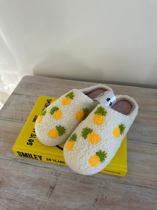 Pineapple Slippers