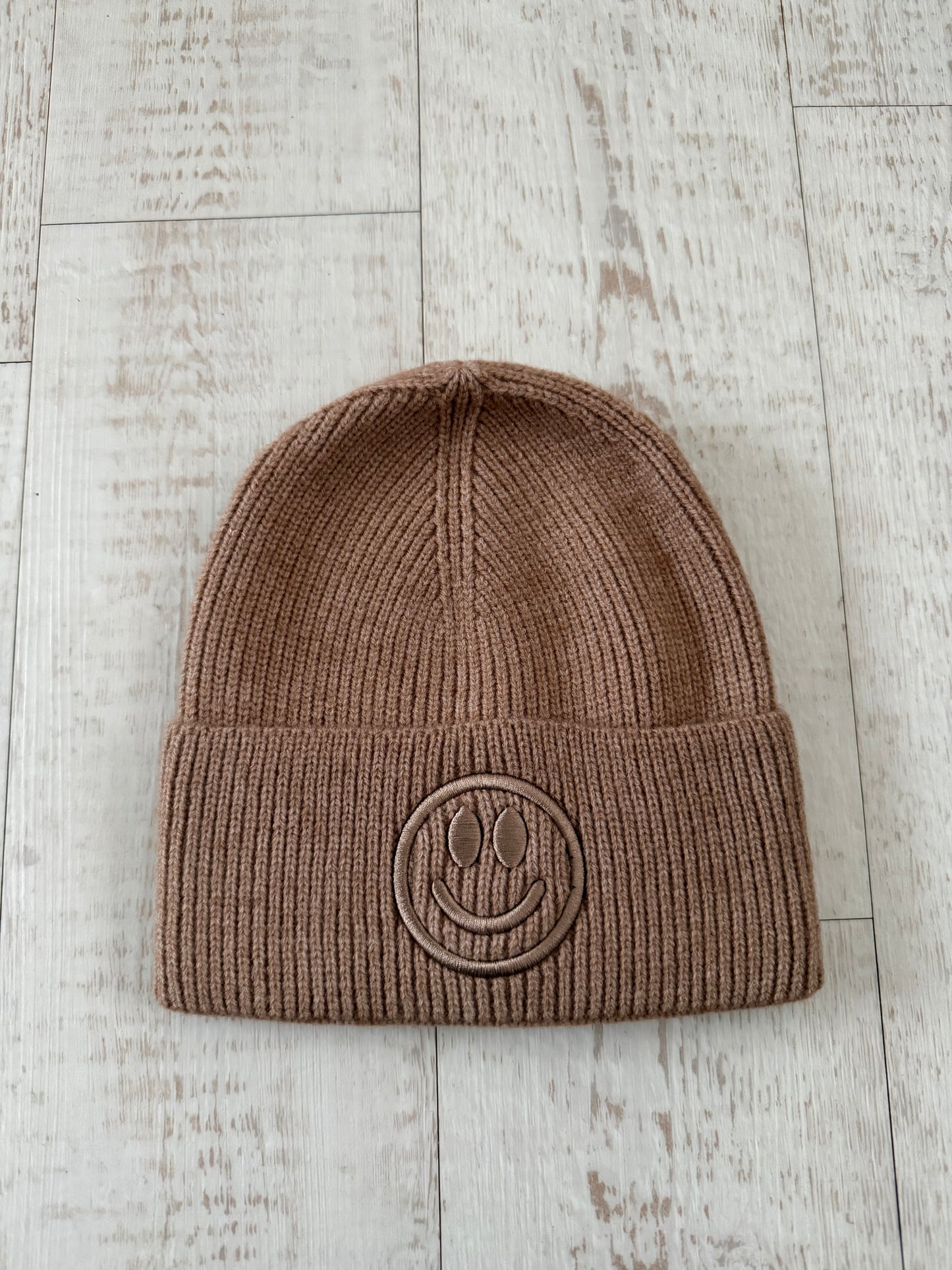Smiley Knitted Beanie