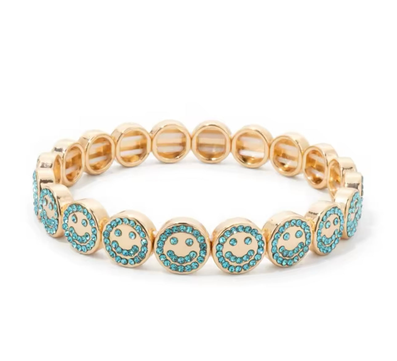 Happy crystal bangle