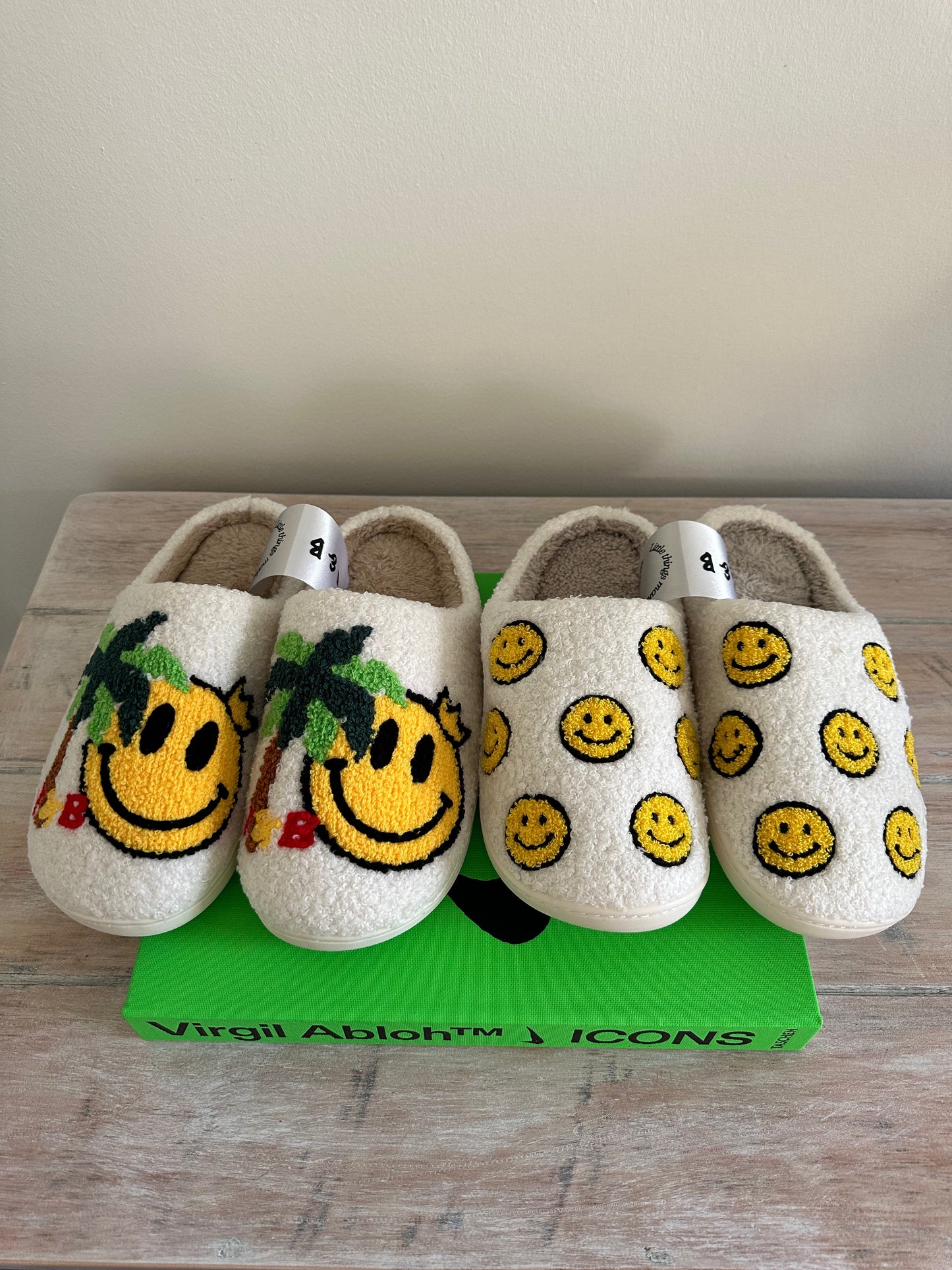 Smiley Mini Face Slippers